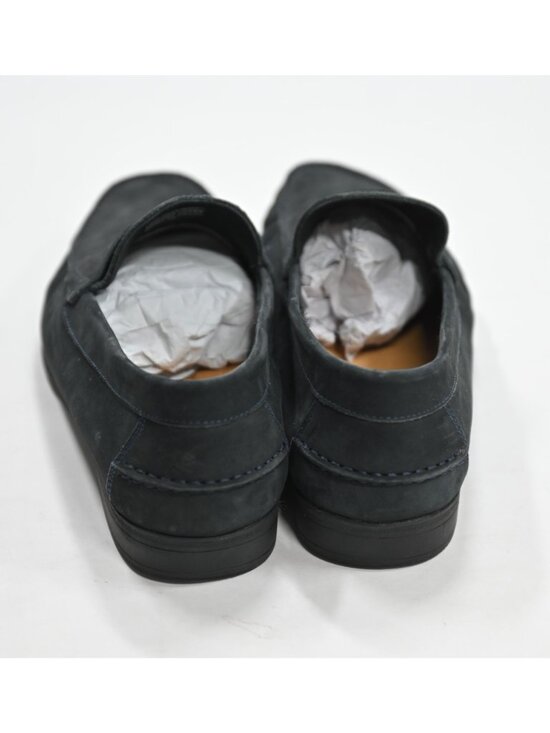 Marc Joseph Suede Leather Loafers in Black main image 9